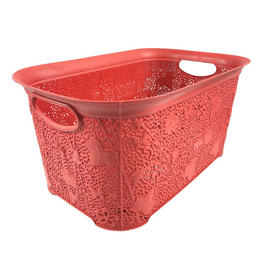 Canasta Plástica Mandella Home And Garden 10'' x 21'' x 13''