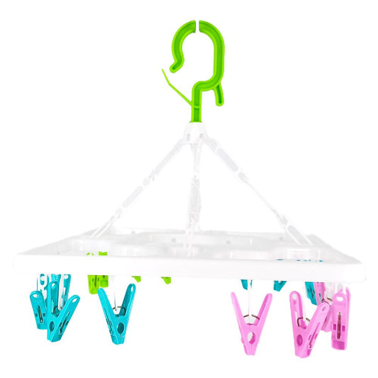 Horquillero Plástico Cuadrado Homestar 15 Piezas