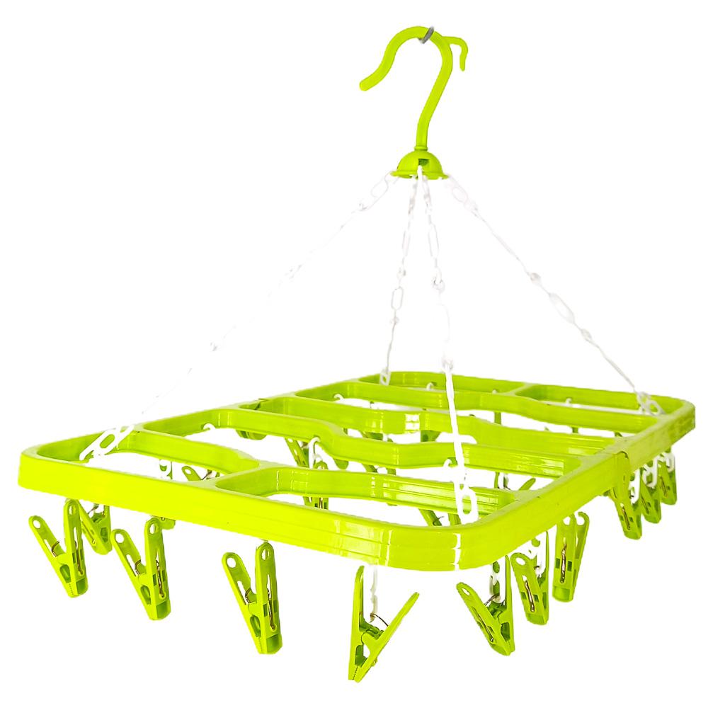 Horquillero Plástico Homestar 24 Clips - Surtido