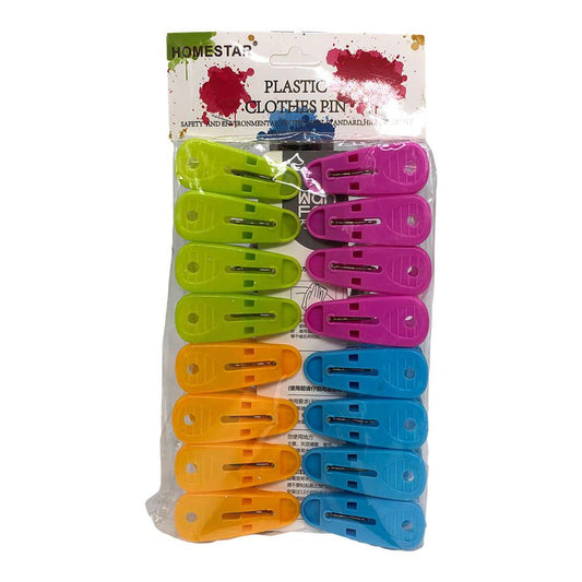 Horquillas Plásticas Homestar 16 Piezas