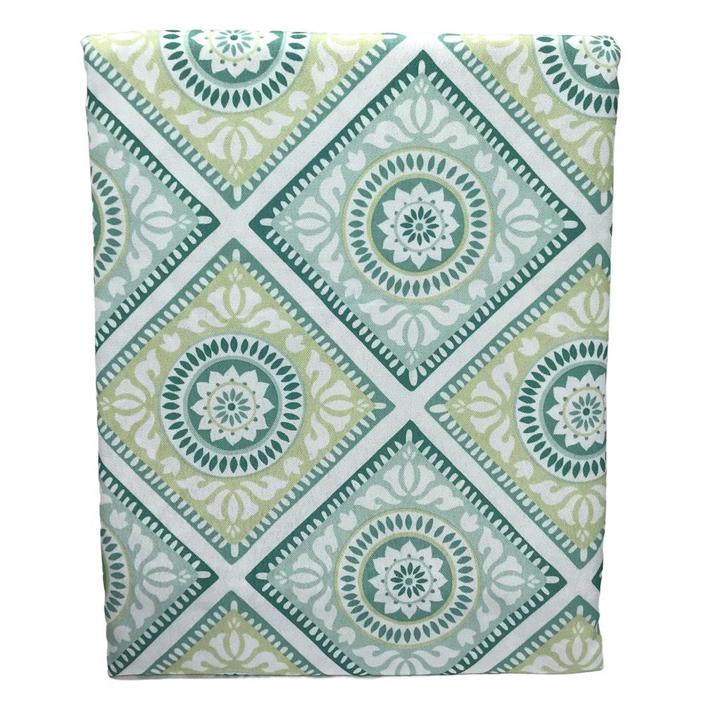 Mantel de Tela Home Accents Rectangular Estampado 60" x 104"