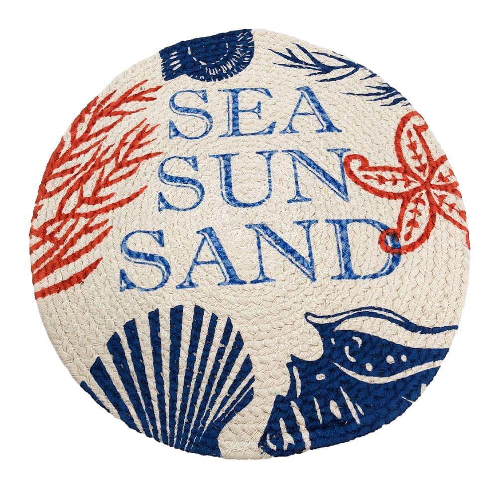 Individual Home Redondo 14" Estamp Marino