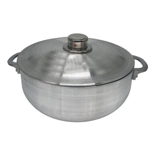 Paila de Aluminio Lotus Con Tapa 26 cm