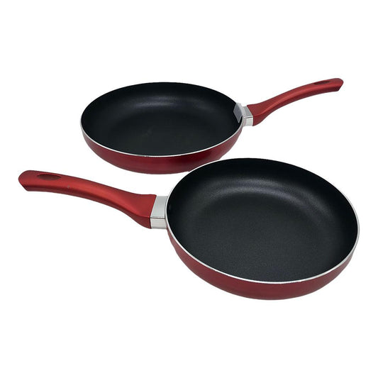 Sartén Antiadherente Denmark de 2 Piezas Rojo