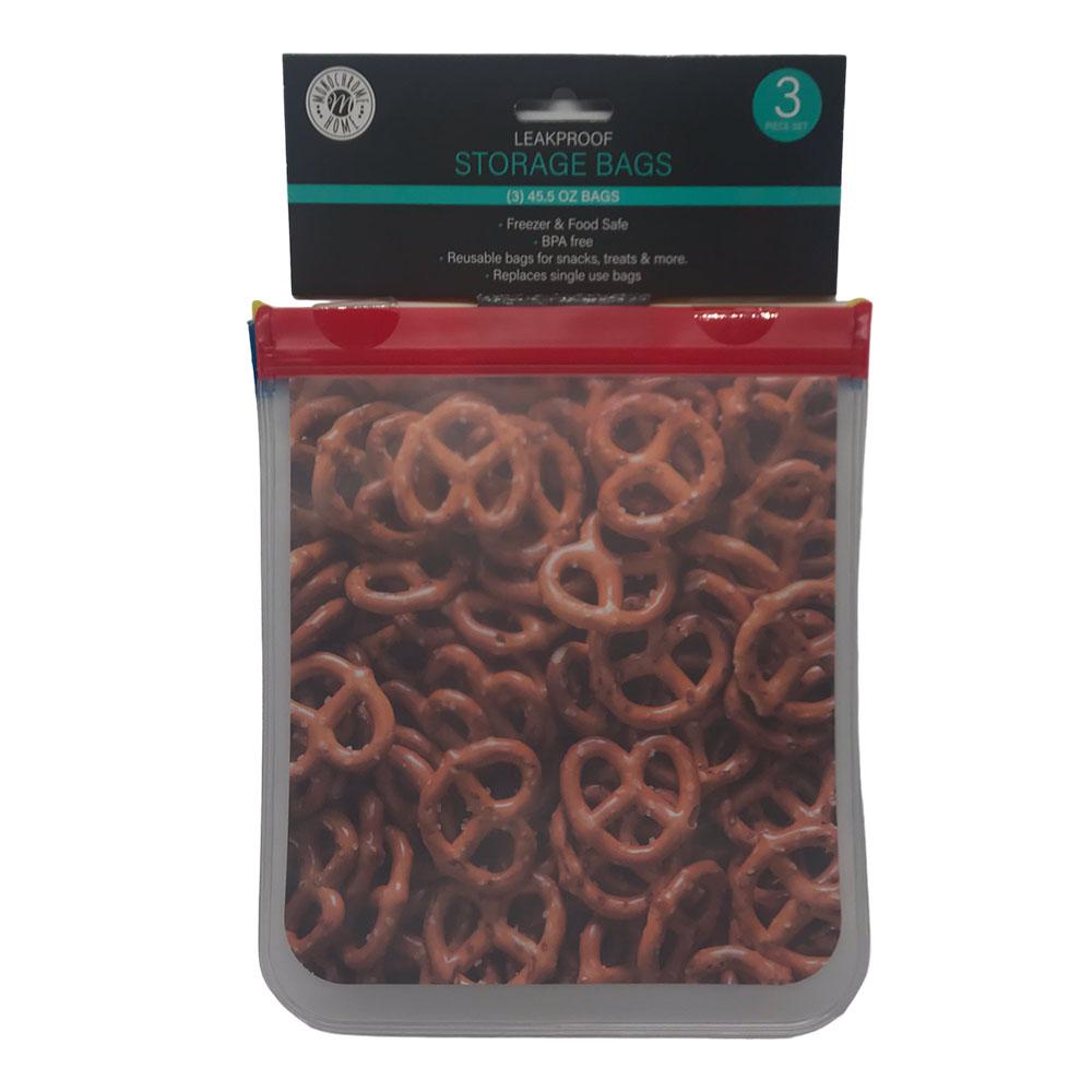 Bolsa Reutilizable Home Expressions Para Almacenamiento 3 Piezas - Surtido