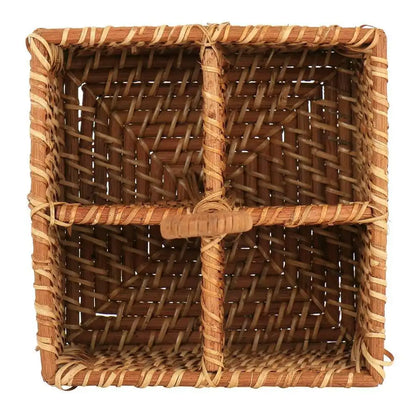 Porta Cubierto Martha Stewart Seawell de Mimbre