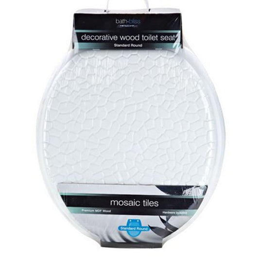 Asiento Para Inodoro Bath Bliss Con Tapa Dura