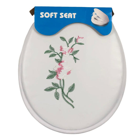 Asiento Para Inodoro Bordado Easy Home - Surtido