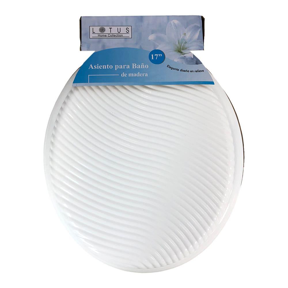 Asiento Para Inodoro Lotus Tapa Dura 17"