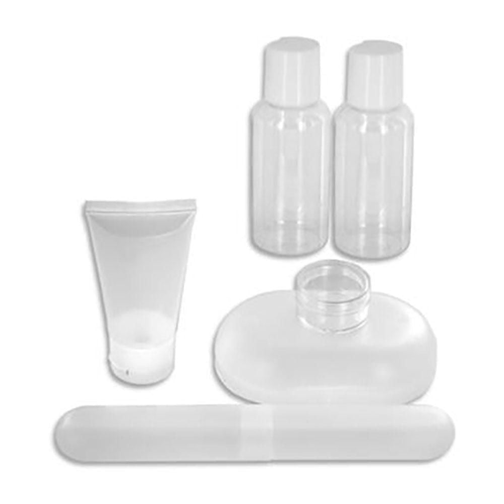 Botellas Para Viaje Kole de Plástico Set de 6 Piezas