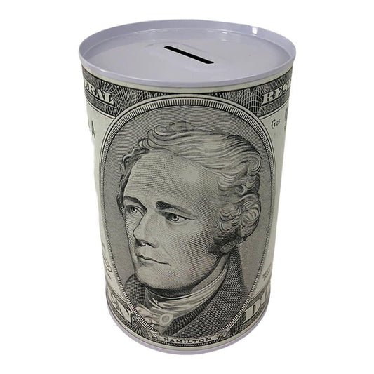 Alcancía Home Elegance de Lata Grande 10 cm