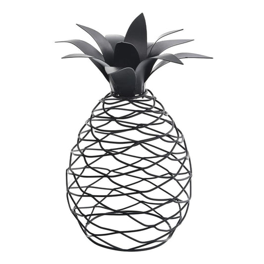 Portavela Decorativa Concept de Piña 12 cm x 21 cm
