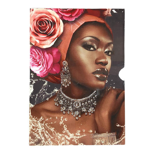 Cuadro Decorativo Elico Etnia Negra 28" x 39"