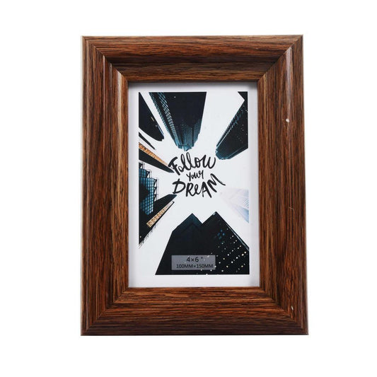 Portarretrato Concepts 4"X6" Con Marco de Plastico Chocolate