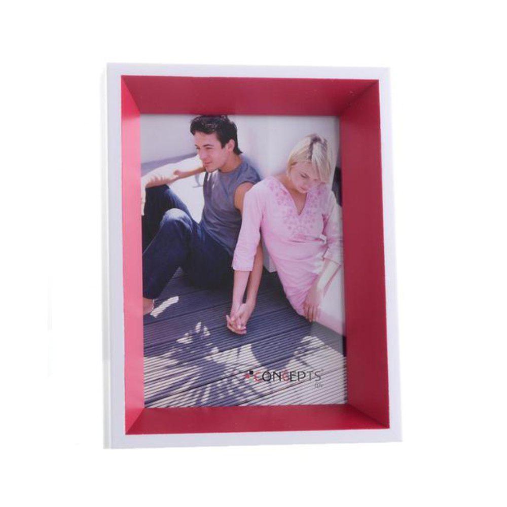 Portarretrato Concepts 13X18 Con Marco Mdf Rojo
