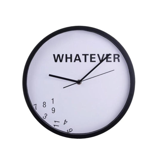 Reloj Decorativo Concepts 30X4 Negro