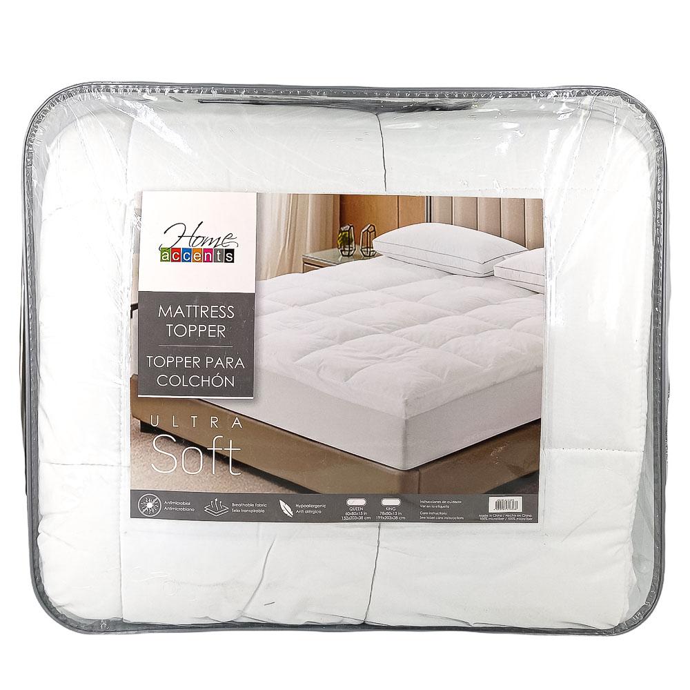 Protector Para Colchón Home Accents Blanco - King