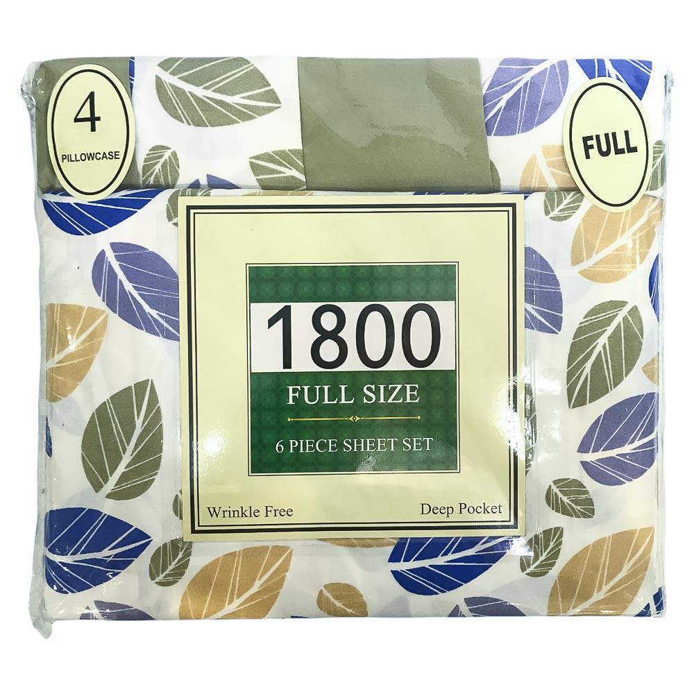 Juego de Sábanas Full Hotel Suites de Algodón 6 Piezas - Surtido