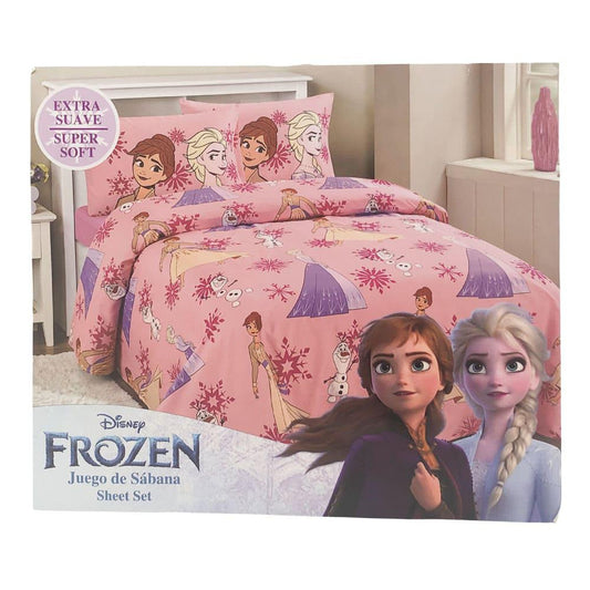 Juego de Sábana Frozen Infantil - Twin