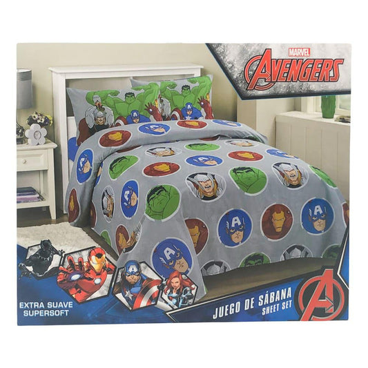 Juego de Sábana Avengers Infantil - Twin