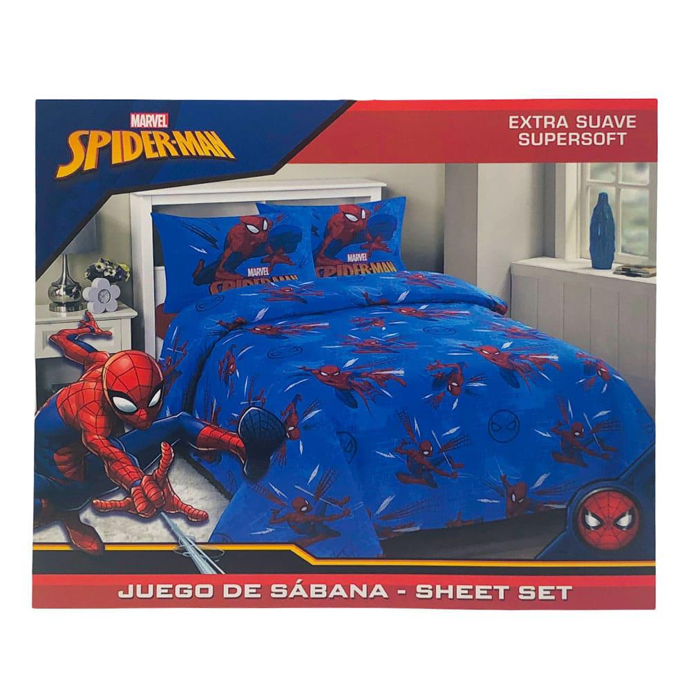 Juego de Sábana Spiderman Infantil - Full
