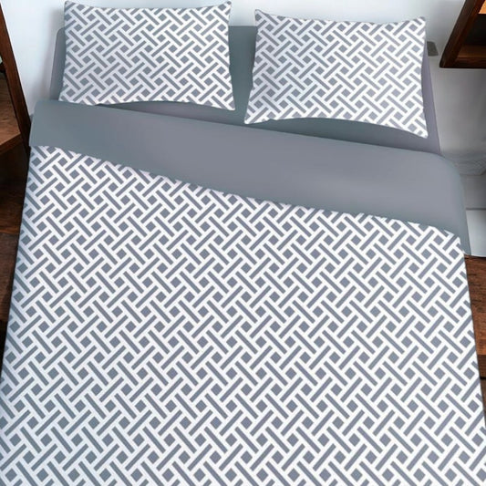 Juego de Sábanas Queen 4 Piezas Home Accents Estampada