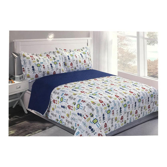 Sobrecama Home Accents Space Explorer Estampado - Twin