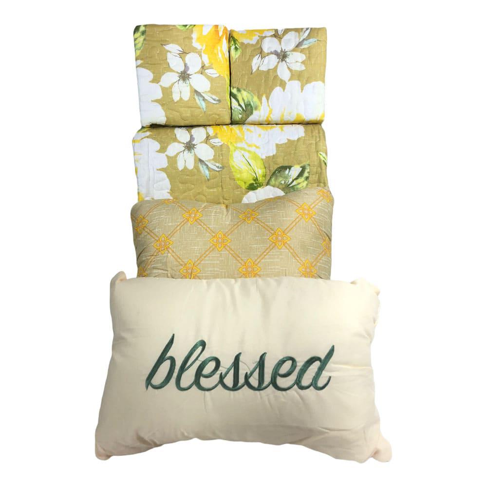 Sobrecama Selina Reversible - 5 Piezas - King