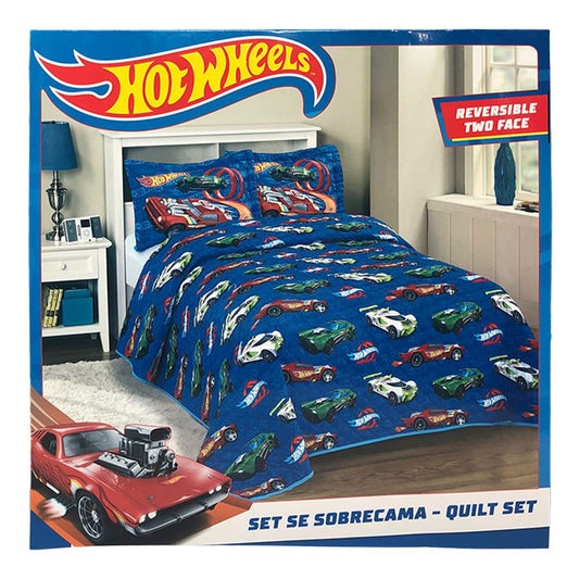 Sobrecama Hot Wheels Mattel Infantil - Twin