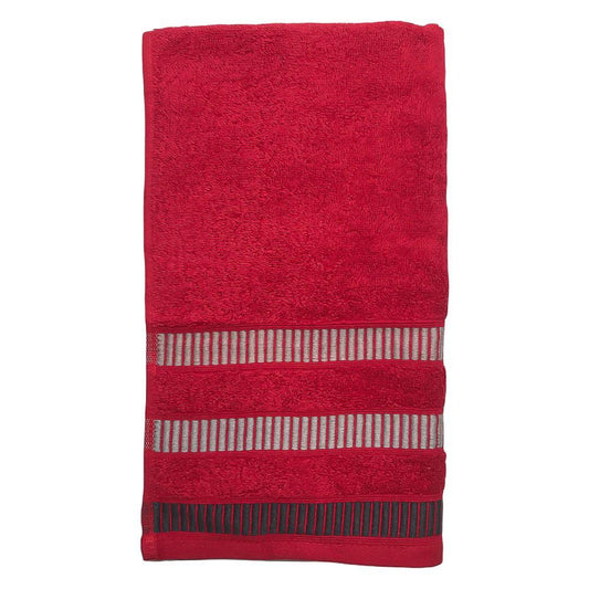 Toalla Para Manos Home Accents Roma 16" x 28" - Rojo