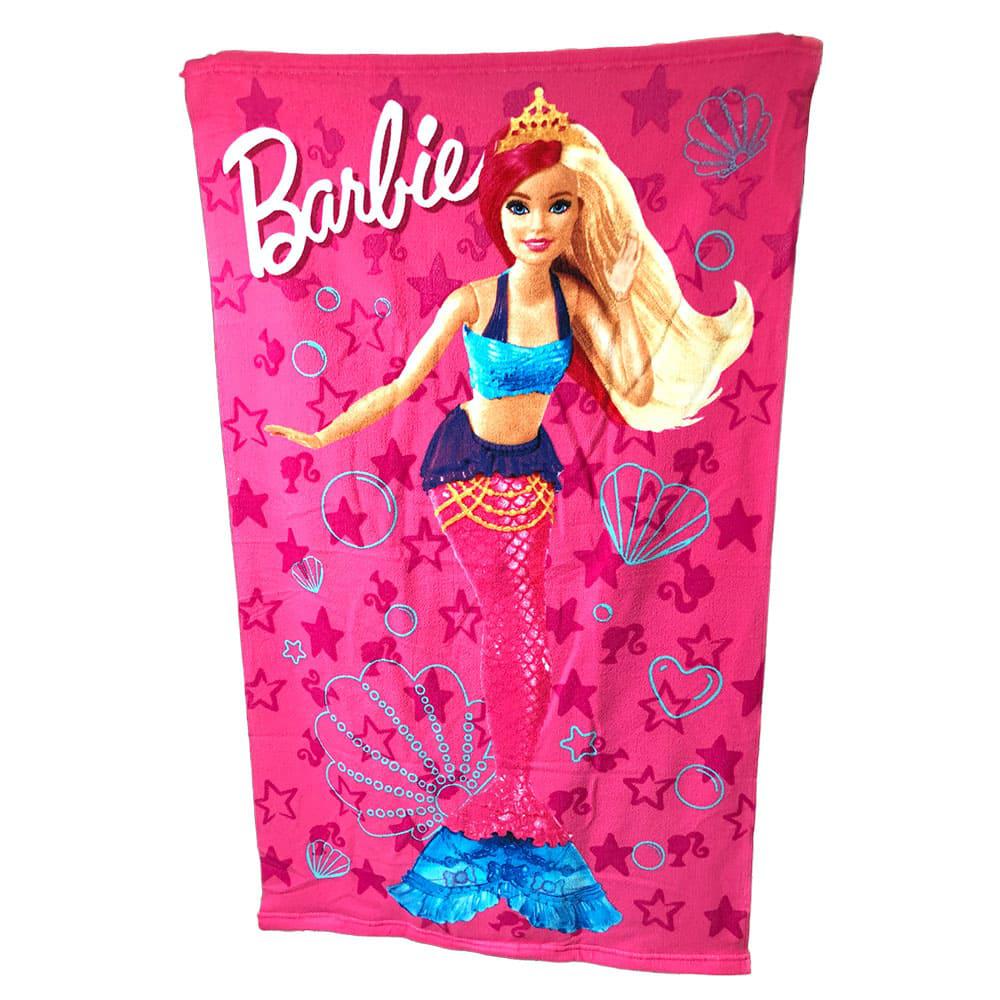 Toalla Para Baño Barbie Mattel Infantil 24" x 40"
