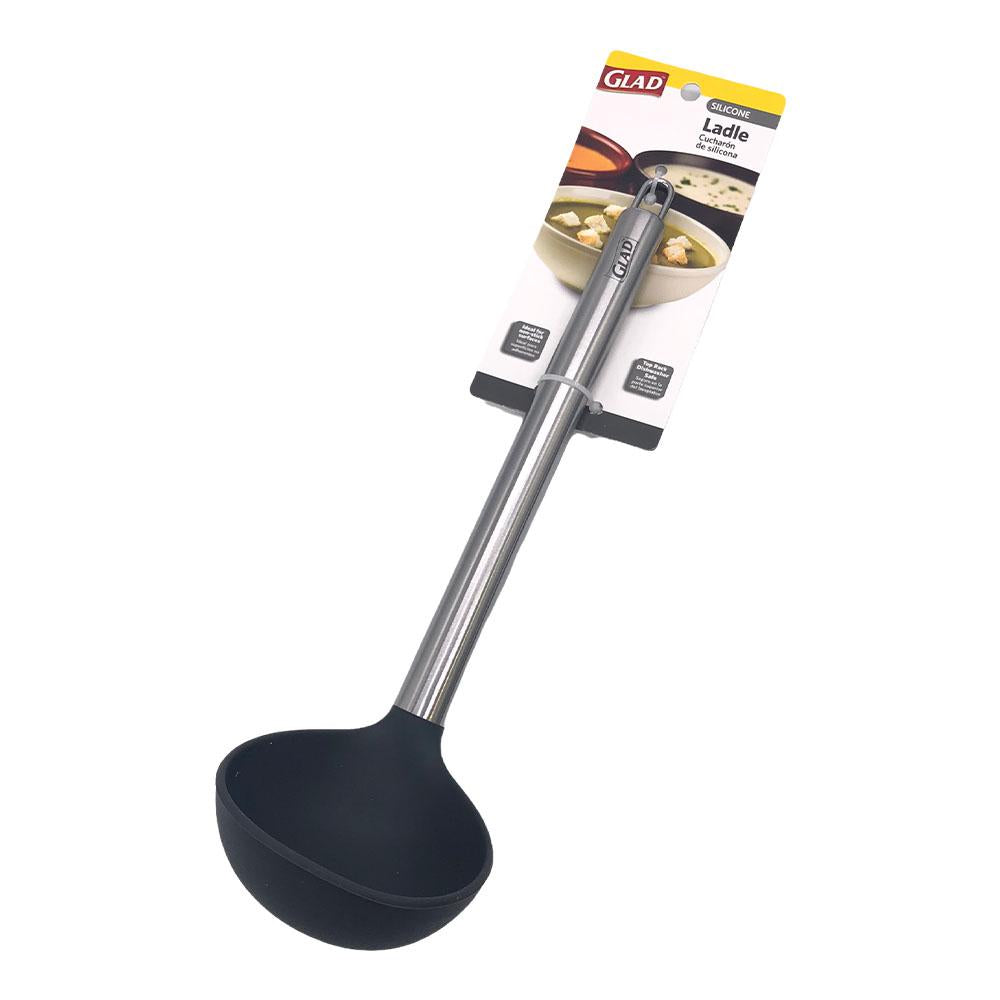 Cucharon Para Sopa Glad de Silicon 12"