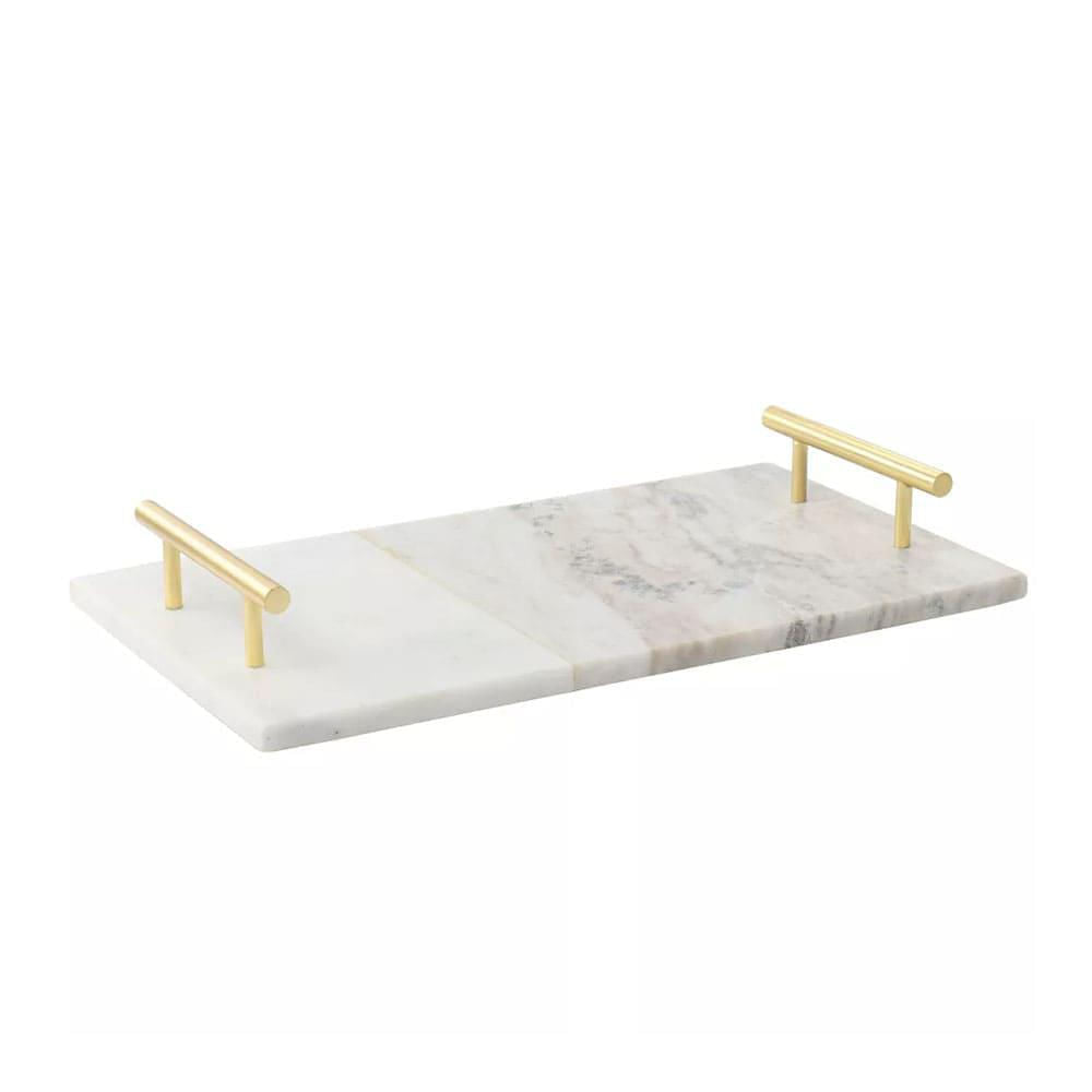 Bandeja Para Servir Gibson Rectangular de Mármol