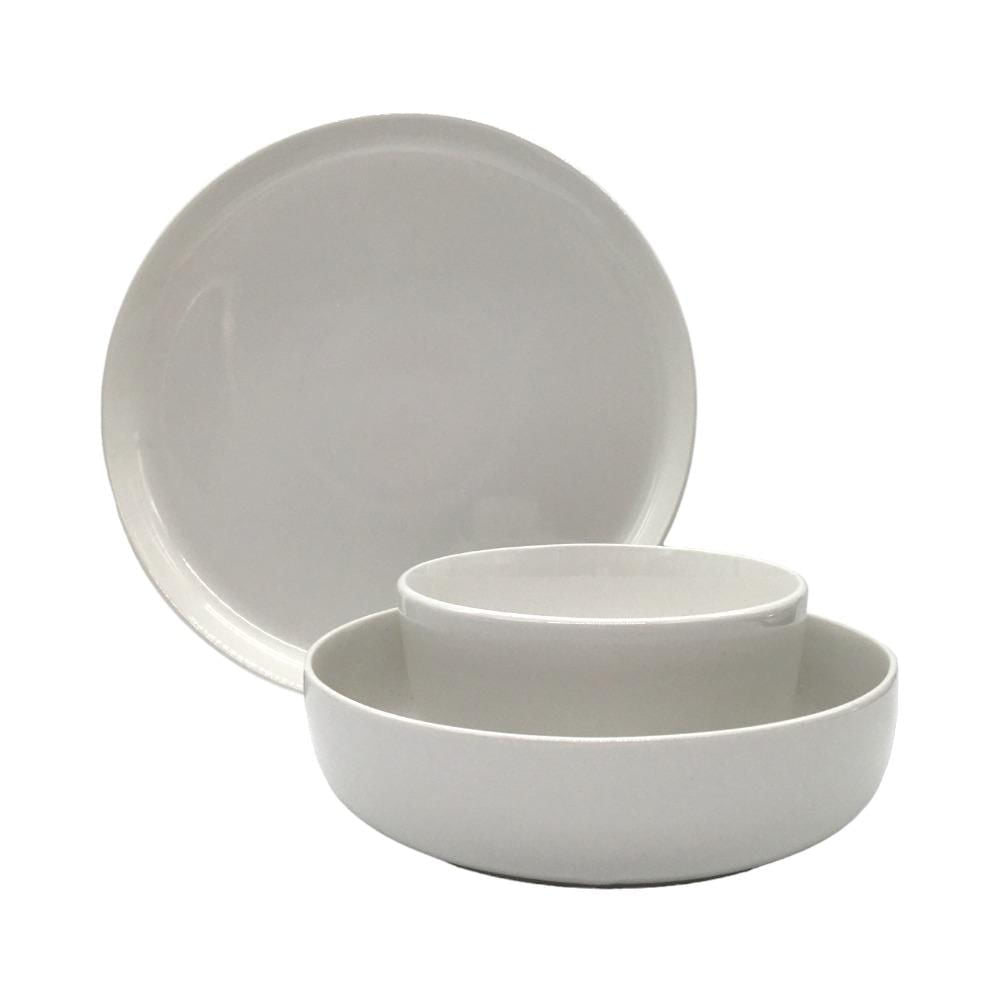Vajilla De Cerámica Gibson De 12 Piezas Avisala