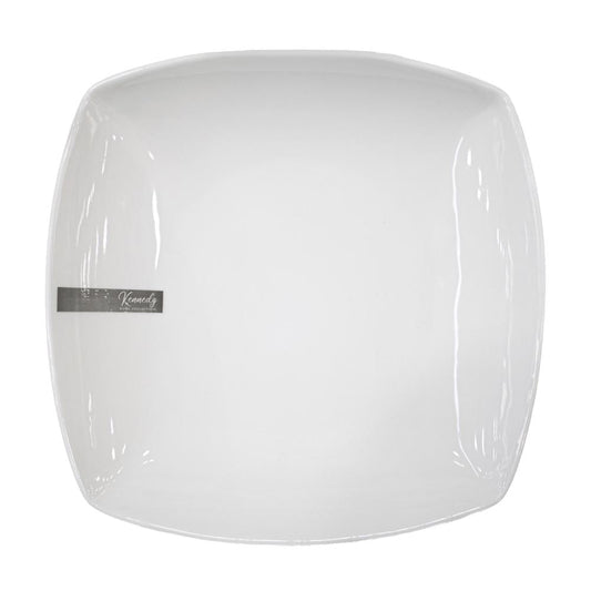 Plato Hondo Kennedy Home 8" Porcelana White