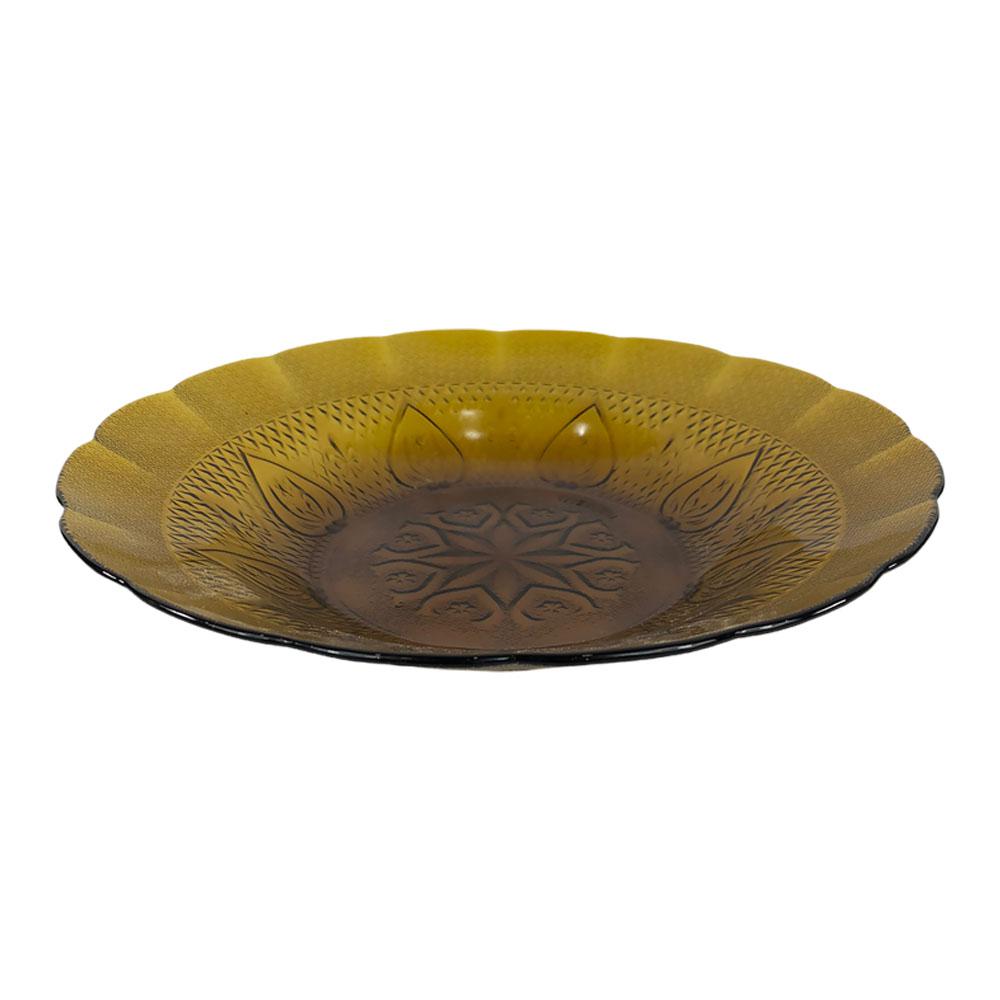 Plato Hondo Home Ambar 8"