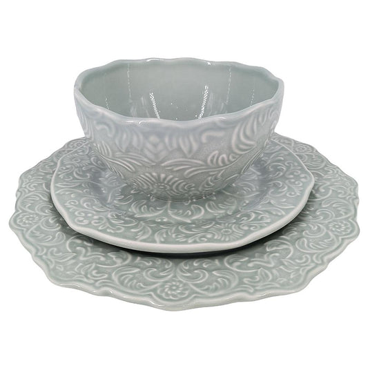 Juego de Vajilla Gibson Madeira 3 Piezas