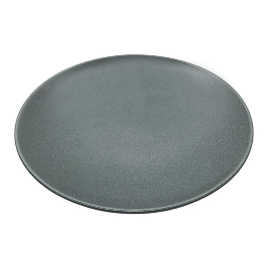 Plato Llano Elite Paradiso de Cerámica 8" Gris Oscuro
