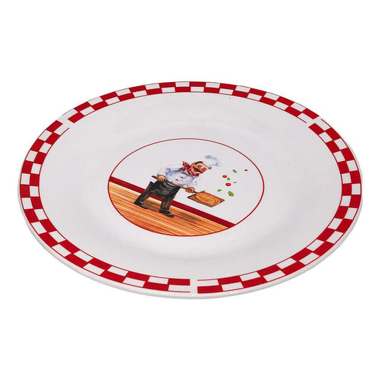 Plato Llano Lotus de Cerámica 10.5"