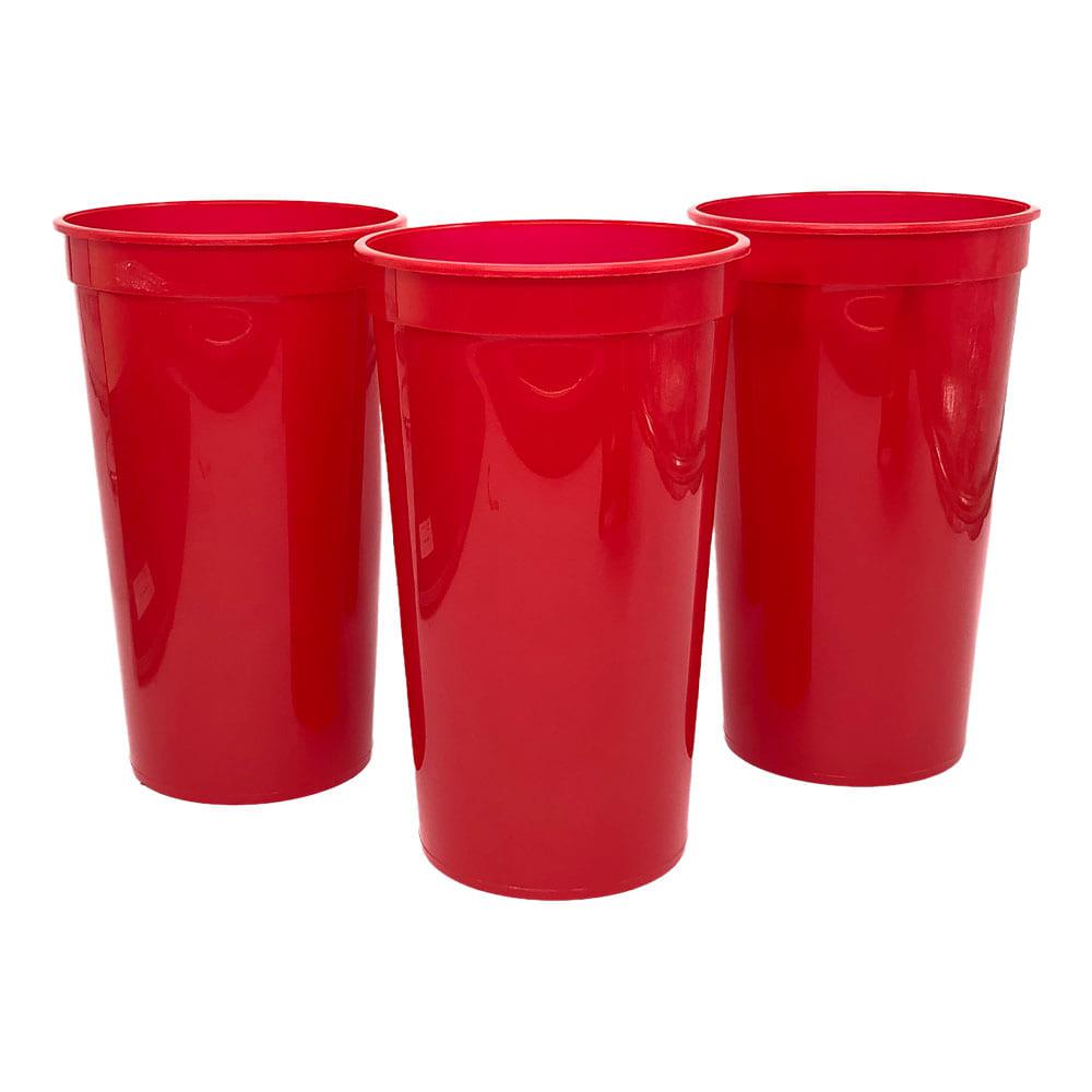 Vasos Plásticos Lotus 24 oz 3 Piezas - Surtido