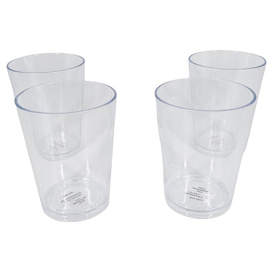 Vasos de Acrílico Home Expressions 13 oz 4 Piezas