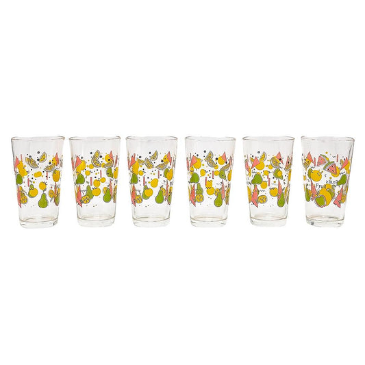 Vasos Home 16 oz Vidrio Set 6 Piezas