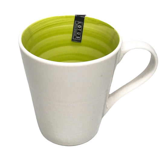 Taza Lotus de Cerámica 12 oz