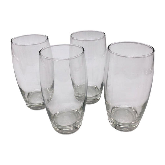 Vaso de Vidrio Aire Cristar 15 oz 4 Piezas