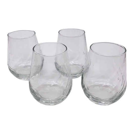 Vaso de Vidrio Fuego Cristar 16 oz 4 Piezas