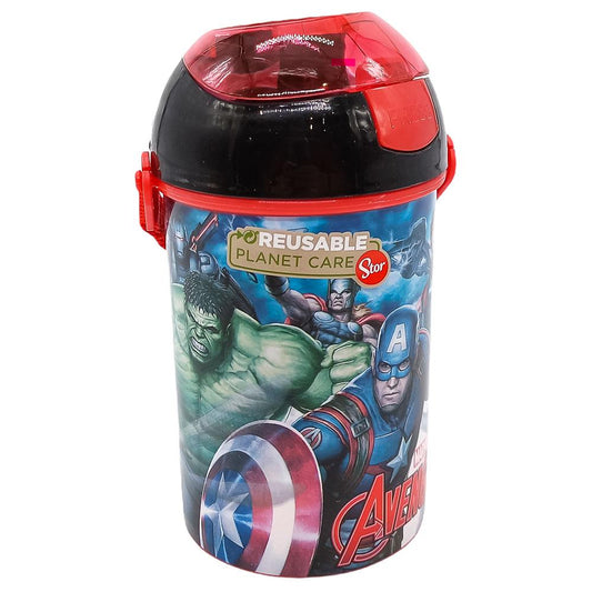 Botella Avenger Plástico 6" x 3"