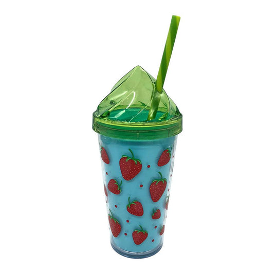 Vaso Acrílico Herevin Con Carrizo