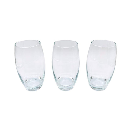 Vasos de Vidrio Long Pasabahce Barrel 17 oz 3 Piezas