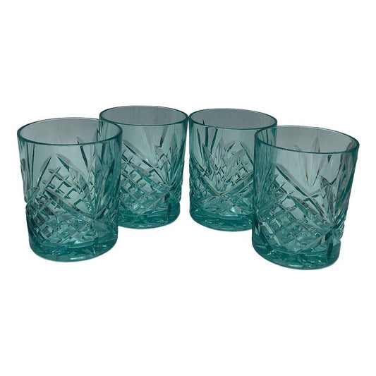 Vaso Acrílico Dublin Studio Cristal 4 Piezas