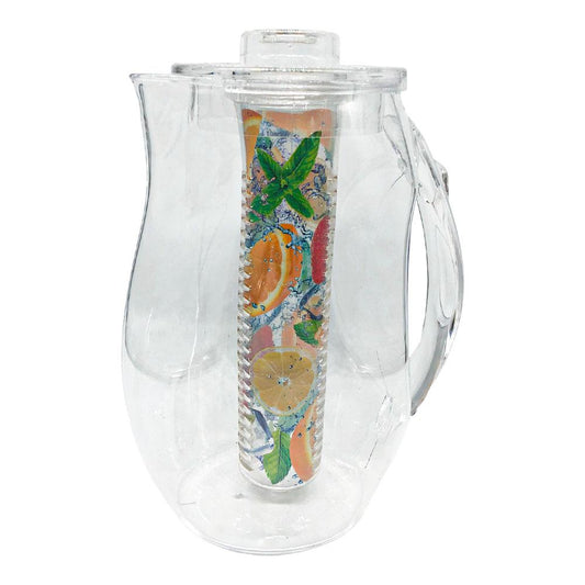 Jarra Acrilica Silver One 2.51L Con Infusor